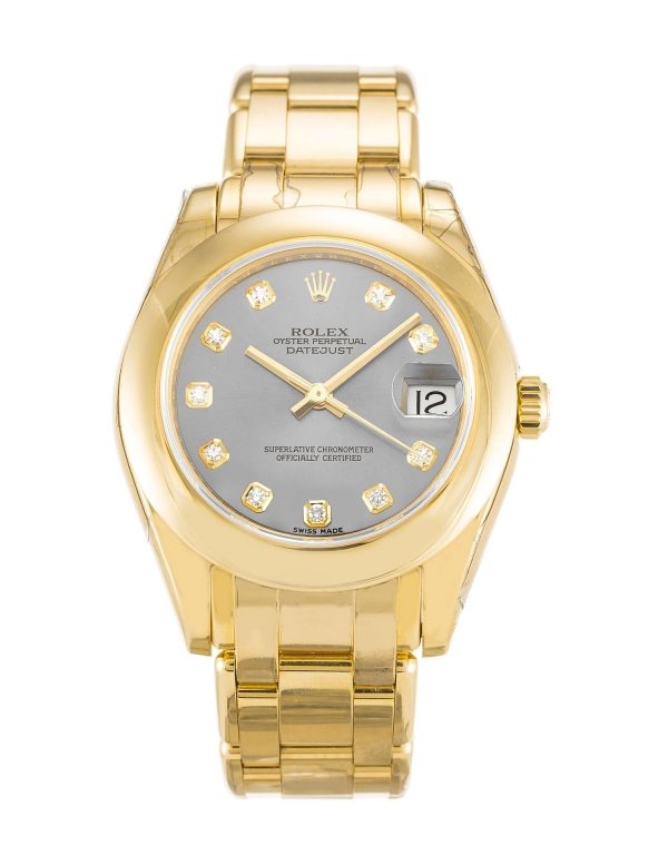 Rolex Pearlmaster 81208 31 MM Ladies Watch