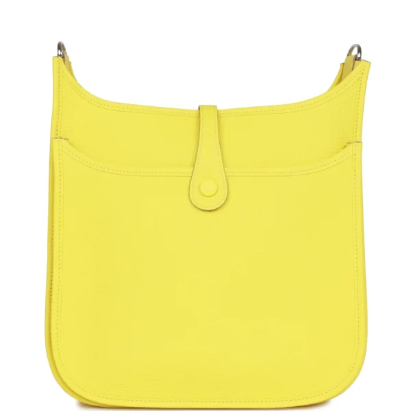 ea94f0781e99f3d108f1be23074f313d Hermès Evelyne III PM Lime Clemence Palladium Hardware