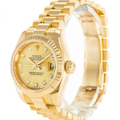 eab980dfacb89577b6bb74c5155c2061 Rolex Datejust 179178 26 MM Ladies Watch