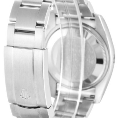 Rolex Air-king 114210.4 Silver Arabic Dial Unisex 34MM