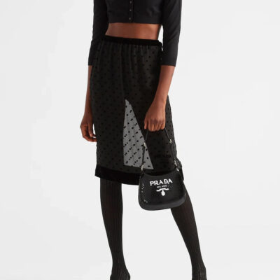 Prada Cleo Sequinned Bag