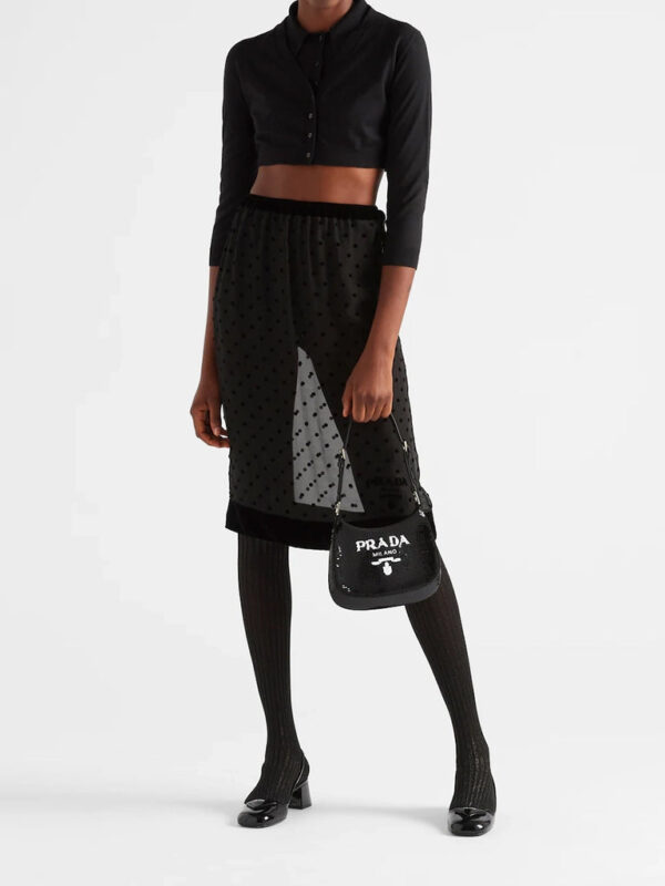 Prada Cleo Sequinned Bag