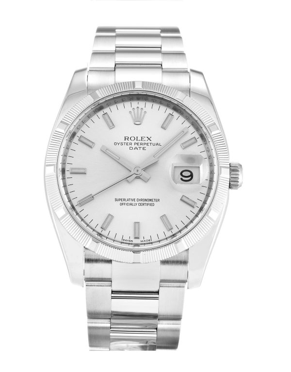 ساعة للجنسين رولكس Oyster Perpetual Date 115210.2 34 MM