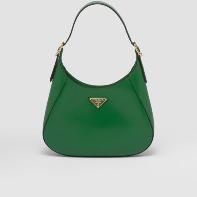 Prada Leather shoulder bag - Green