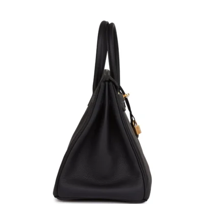 ec4e0ab518d5e2d21415d2dfeed62582 Hermès Birkin 35 Caban Clemence Gold Hardware