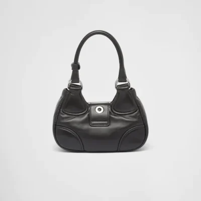 Prada Moon padded nappa-leather bag - Black