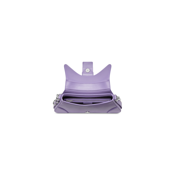 WOMEN'S LINDSAY SMALL SHOULDER BAG WITH STRAP IN LILAC