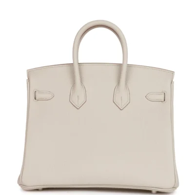 ed904a684b612e774f82783466882f83 Hermès Birkin 25 Beton Togo Palladium Hardware