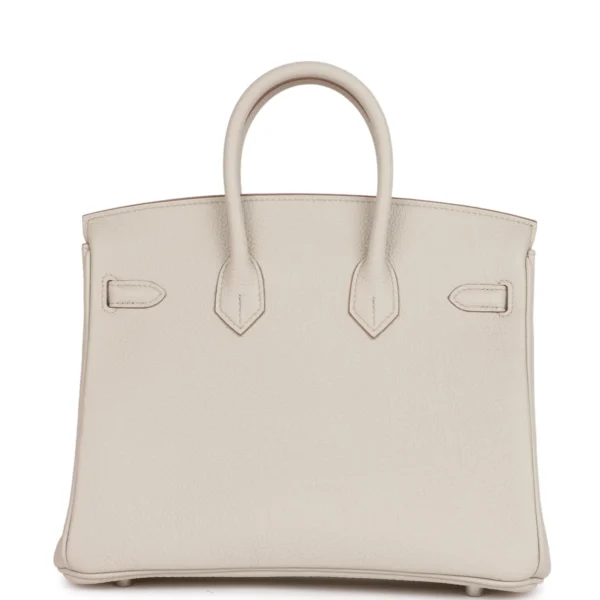 ed904a684b612e774f82783466882f83 Hermès Birkin 25 Beton Togo Palladium Hardware