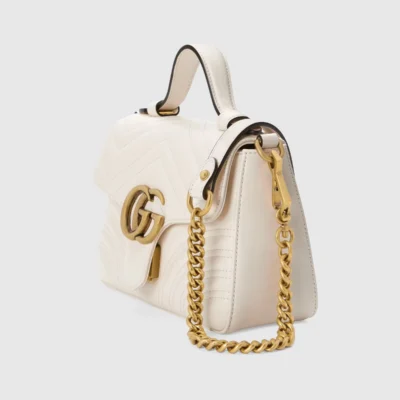 eef643d225613a43cf9130623dabcb77 GG Marmont mini top handle bag