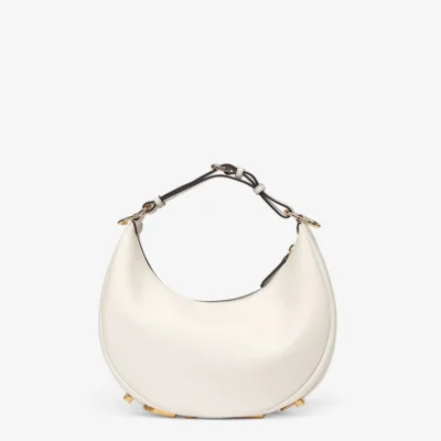 f042d598cc28cff2d1c91d02da864286 Fendi Fendigraphy Small in White Canvas