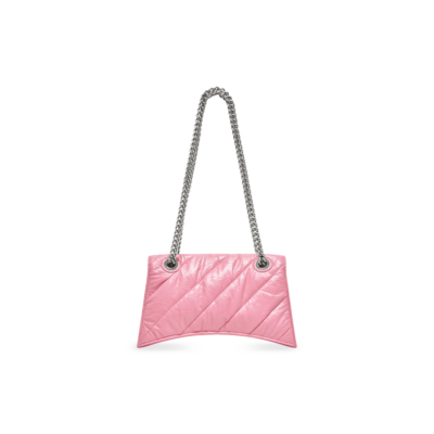 WOMEN'S CRUSH SMALL CHAIN BAG QUILTED IN PINK