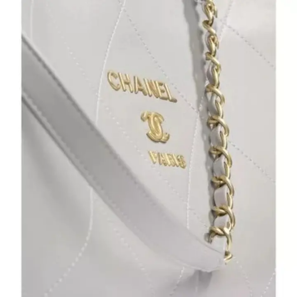CHANEL | Small Shopping Bag White