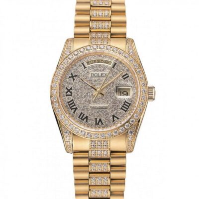 Rolex Daydate 1453956 Gold Dail Men Watch