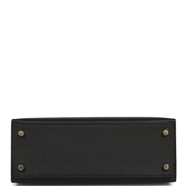 f21fb8350a45ebe02c726ace3b362dfc Hermès Kelly Sellier 25 Black Epsom Gold Hardware