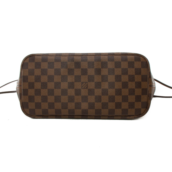 路易威登 N51105 Neverfull MM 棋盘格 Ebene 帆布 肩背包