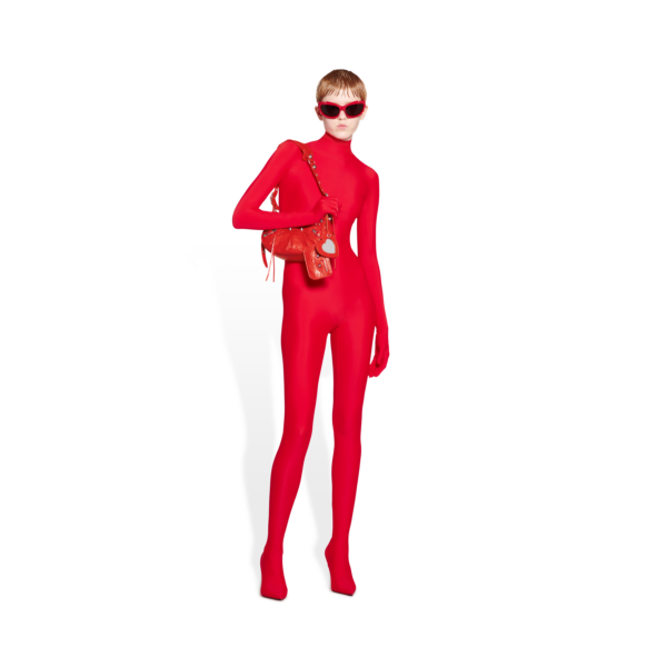 WOMEN'S LE CAGOLE XS SHOULDER BAG IN RED