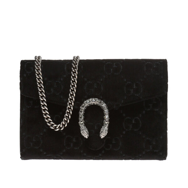 Gucci Dionysus GG Velvet Chainwallet