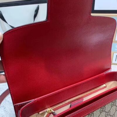 Gucci 1955 Horsebit Bag 602204 Red