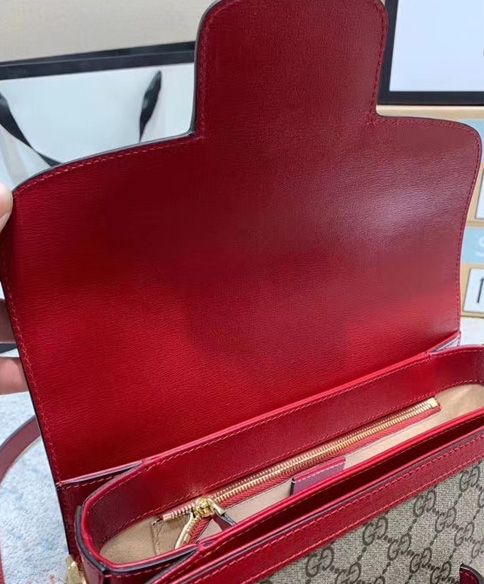 Gucci 1955 Horsebit Bag 602204 Red