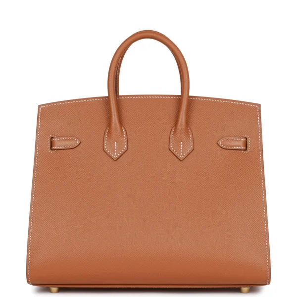 Hermès Birkin Sellier 25 Gold Epsom Gold Hardware