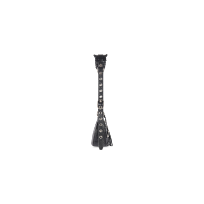 WOMEN'S LE CAGOLE XS SHOULDER BAG IN BLACK
