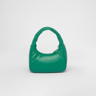Prada Soft padded nappa leather mini-bag - Mango