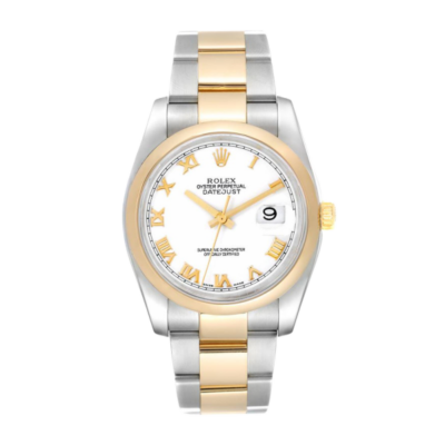 Rolex Datejust 116203-0135 36MM White Dial Silver-tone Case
