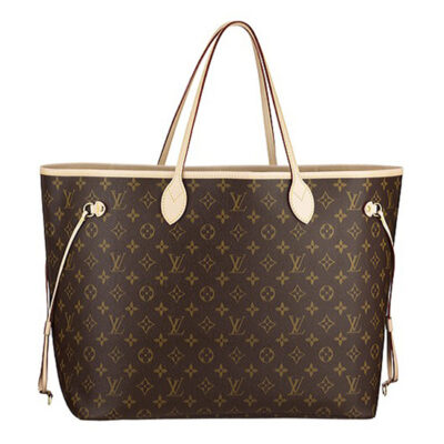 حقيبة كتف لويس فويتون M40157 Neverfull GM من الكانفاس بنقشة مونوغرام