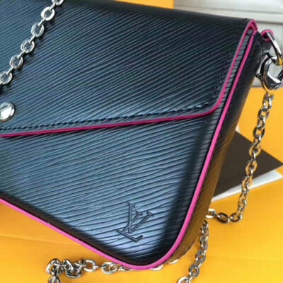 f79f6fb156a5a3615bbc20f5e3e31a7b Louis Vuitton M64579 Pochette Felicie Crossbody Bag Epi Leather