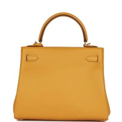 f7fdaddc3c10a1d46d9a82a6ab1fd99d Hermès Kelly Retourne 25 Jaune Ambre Swift Gold Hardware