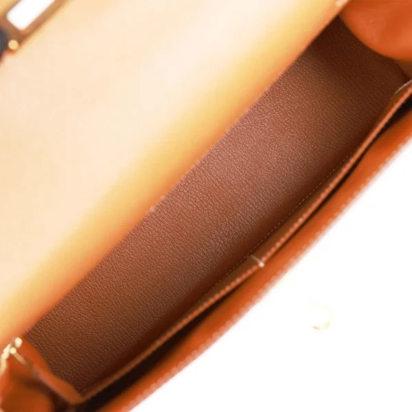 Hermès Kelly Sellier 32 Gold Epsom Gold Hardware