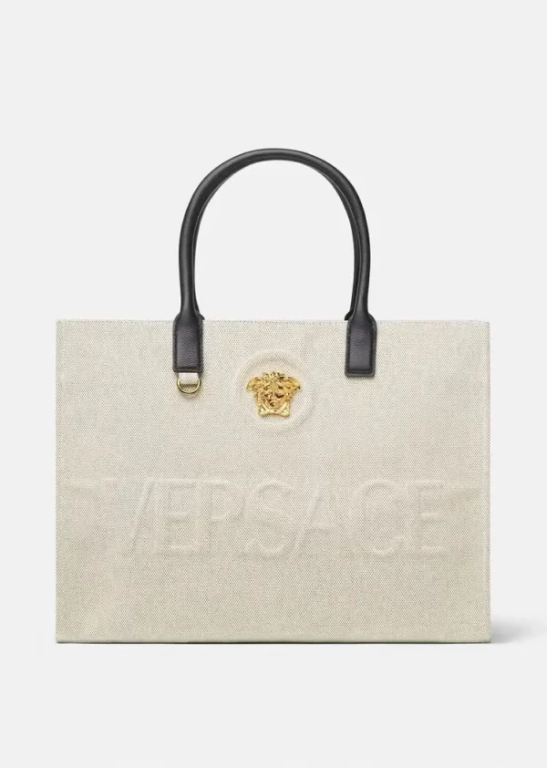 f9068cf77e4fe8d0279cf81497cbcb34 LA MEDUSA CANVAS TOTE BAG