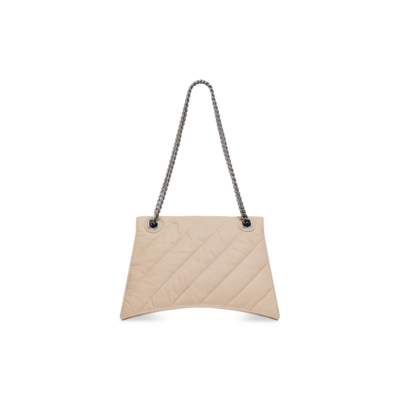 WOMEN'S CRUSH MEDIUM CHAIN BAG QUILTED IN SAND