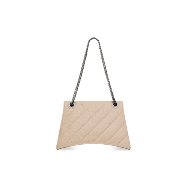 WOMEN'S CRUSH MEDIUM CHAIN BAG QUILTED IN SAND