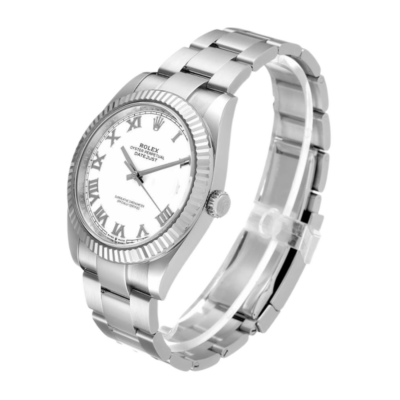 f9836fc1882f4b7621e6d08eaa79ef4b Rolex Datejust 126334WRO 41MM White Dial Silver-tone Case