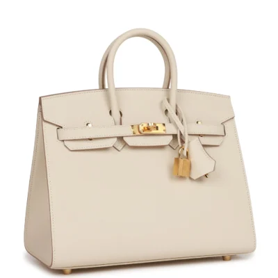 faca891b833dc58c2c64078a3fa5cbaa Hermès Birkin Sellier 25 Craie Epsom Gold Hardware