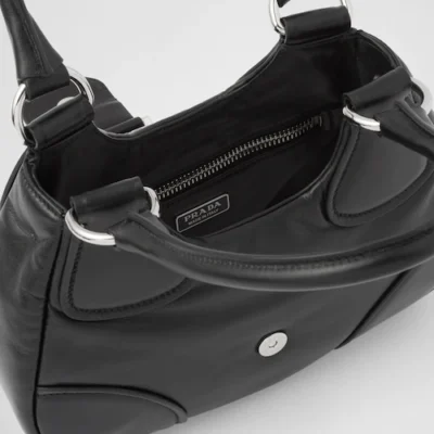 Prada Moon padded nappa-leather bag - Black