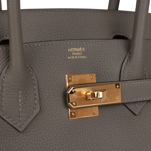 Hermès Birkin 30 Gris Meyer Togo Gold Hardware
