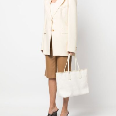 Christian Dior Cannage logo lettering tote