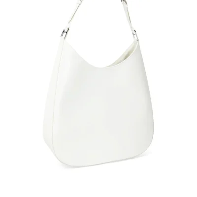 Prada Cleo Maxi 拉丝 皮革 肩背包