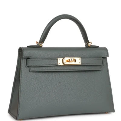 fc88297ccbe6735971751bc444d0c20b Hermès Kelly Sellier 20 Vert Amande Epsom Gold Hardware