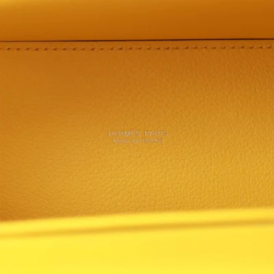 Hermès Kelly Danse Lime Evercolor Palladium Hardware