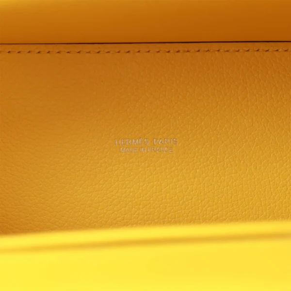 Hermès Kelly Danse Lime Evercolor Palladium Hardware