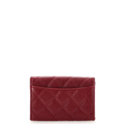 CHANEL Flap gesteppt Caviar Kartenetui