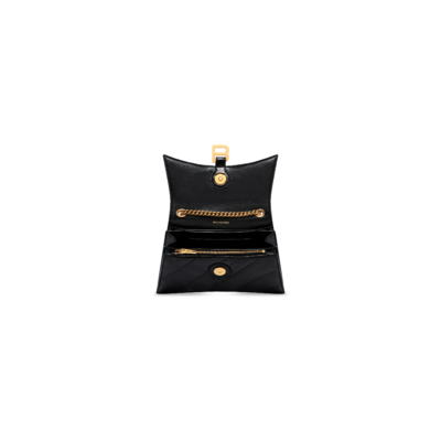 WOMEN'S CRUSH XS CHAIN BAG QUILTED IN BLACK