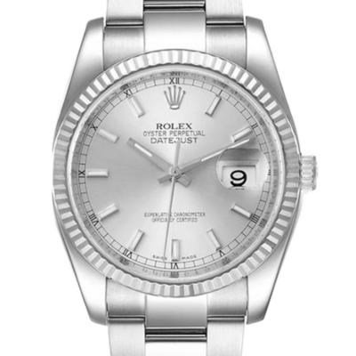 Rolex Datejust 116234SSO 36MM 银色 表盘 银色调 表壳 腕表
