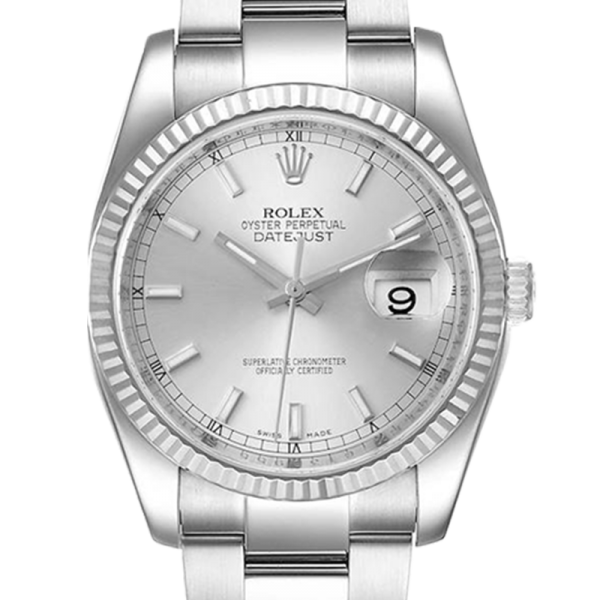 Rolex Datejust 116234SSO 36MM Silver Dial Silver-tone Case