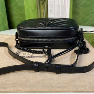 Gucci GG Marmont Mini Shoulder Bag Black