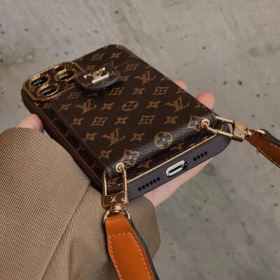 i1698564826-4653-8-1 Monogram Leather V iPhone Wallet Case With Crossbody Strap